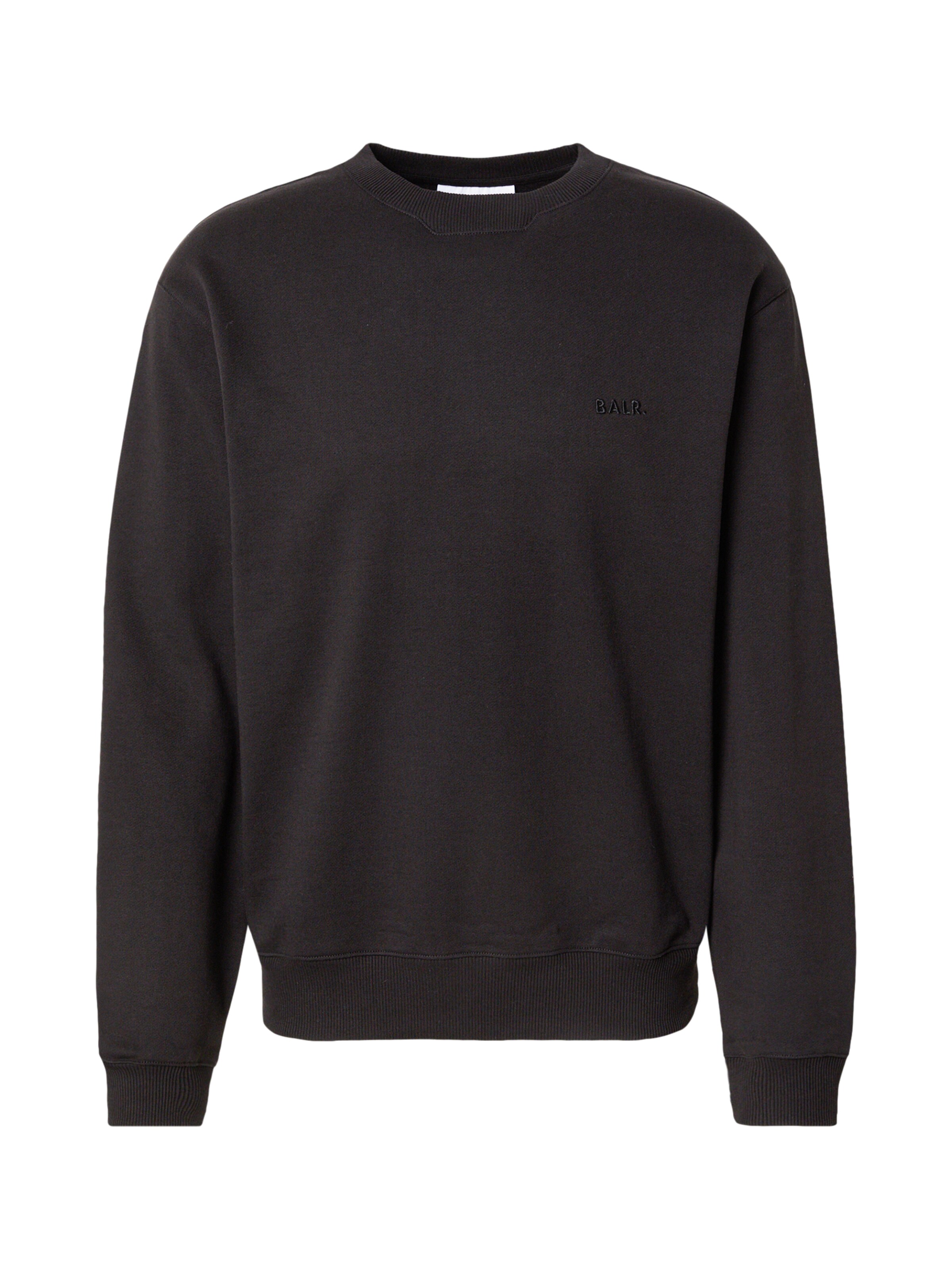 Sweat-shirt BALR. en noir : devant