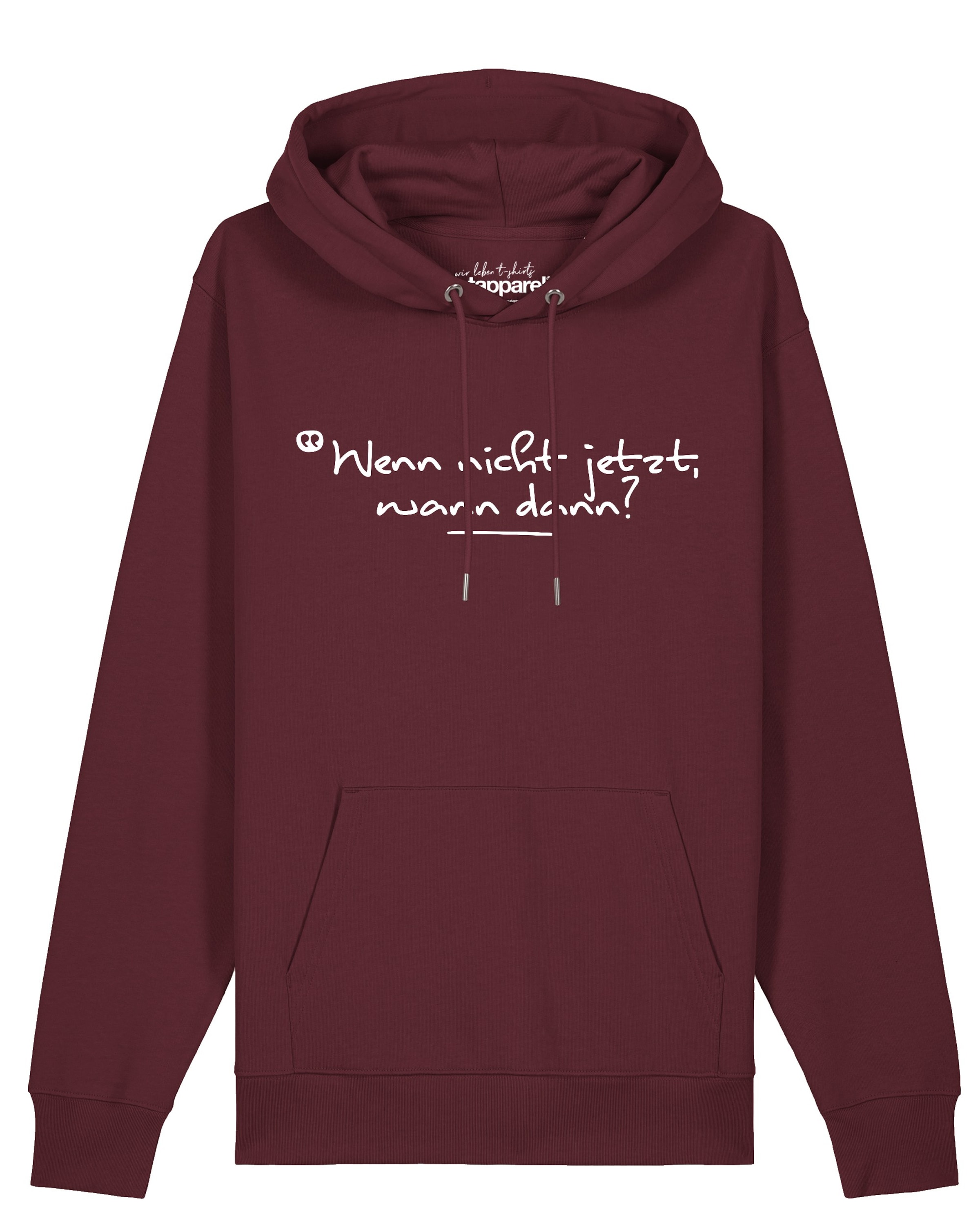 Watapparel Sweatshirt in Rood: voorkant