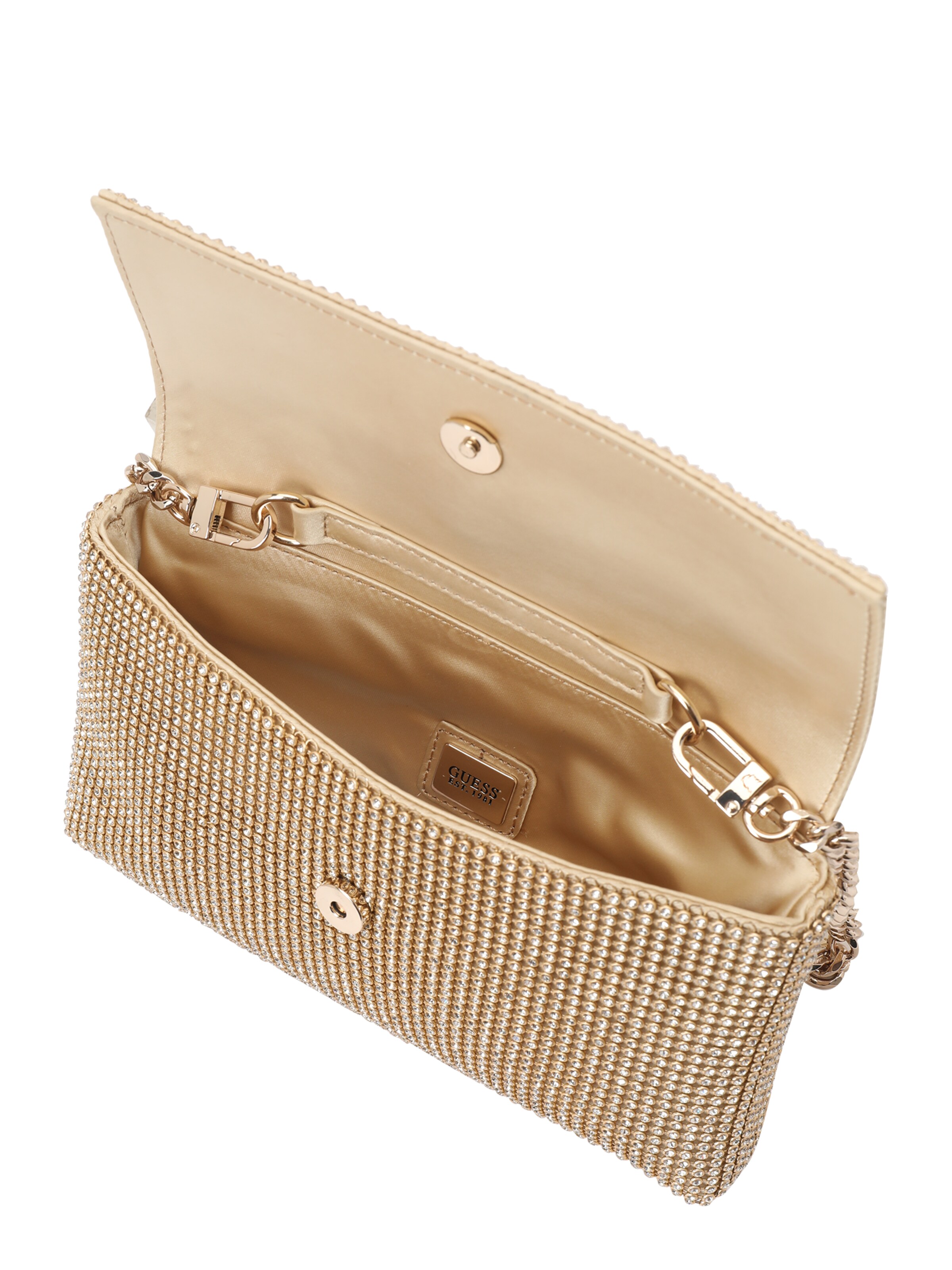 GUESS Clutch 'Zalina' in Gold