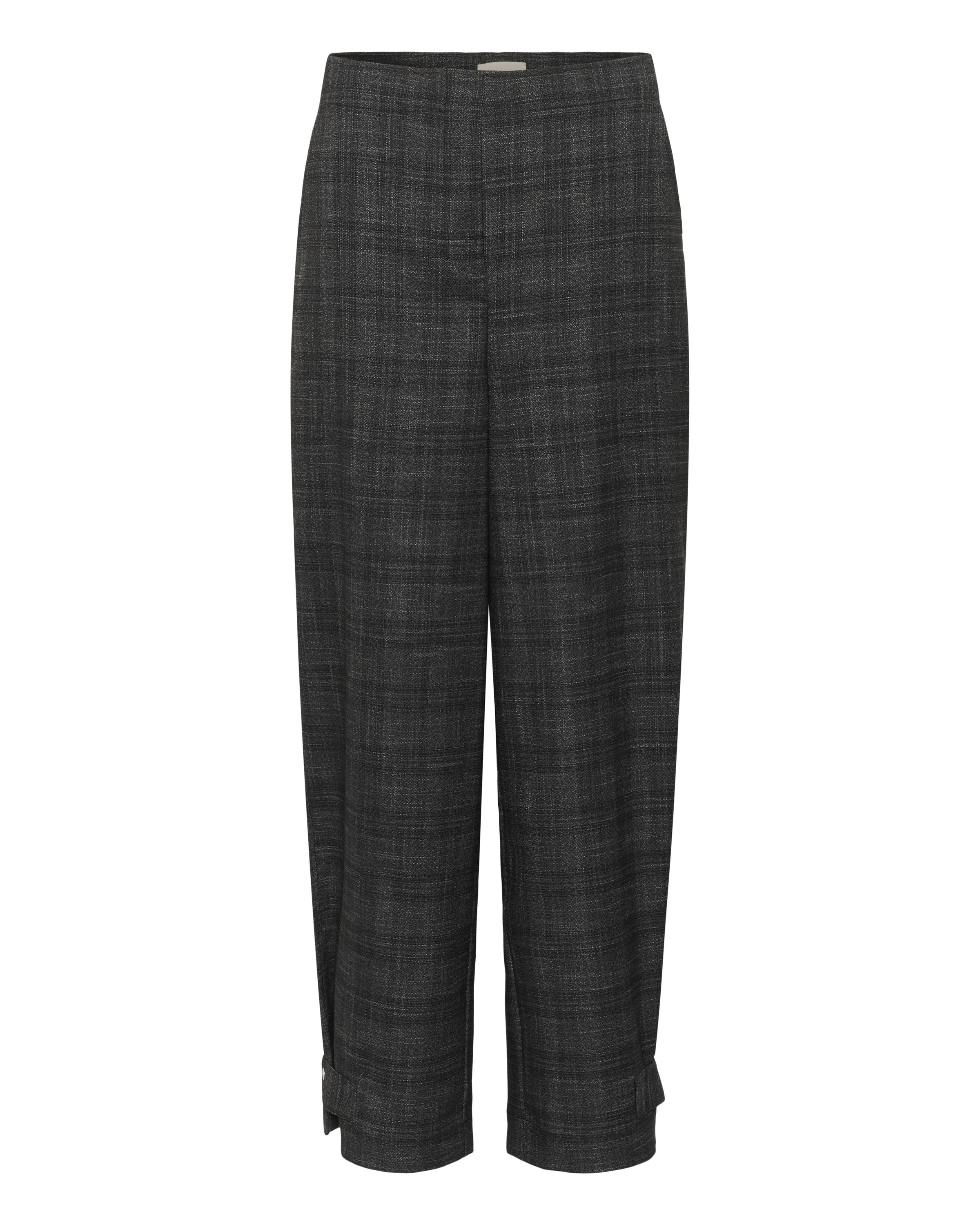 SOAKED IN LUXURY Pantalon 'SLEvonne' en anthracite / noir / blanc, Vue avec produit