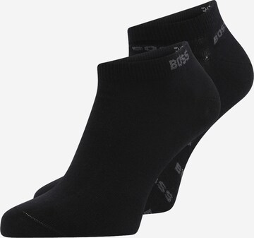 Chaussettes BOSS en noir : devant