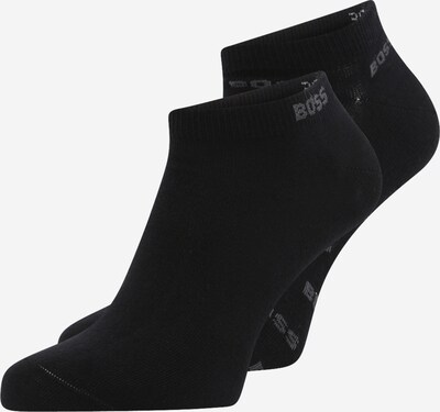 BOSS Къси чорапи в тъмносиво / черно, Преглед на продукта