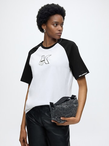 T-shirt Karl Lagerfeld en blanc