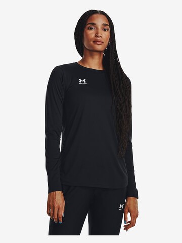 UNDER ARMOUR Performance Shirt 'Challenger' in Black: front