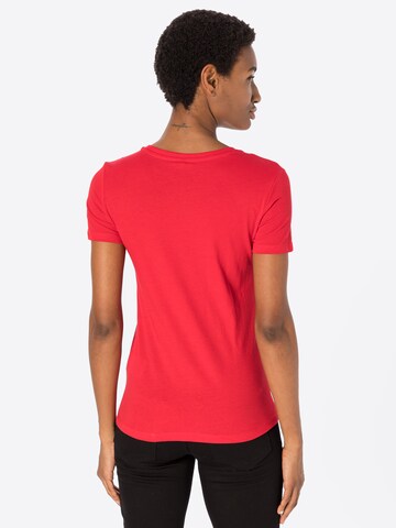 ONLY T-Shirt 'YRSA' in Rot