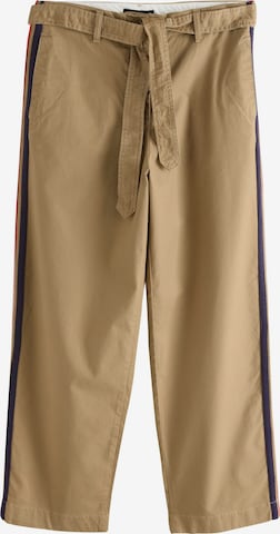 Pantalon chino Next en marron : devant