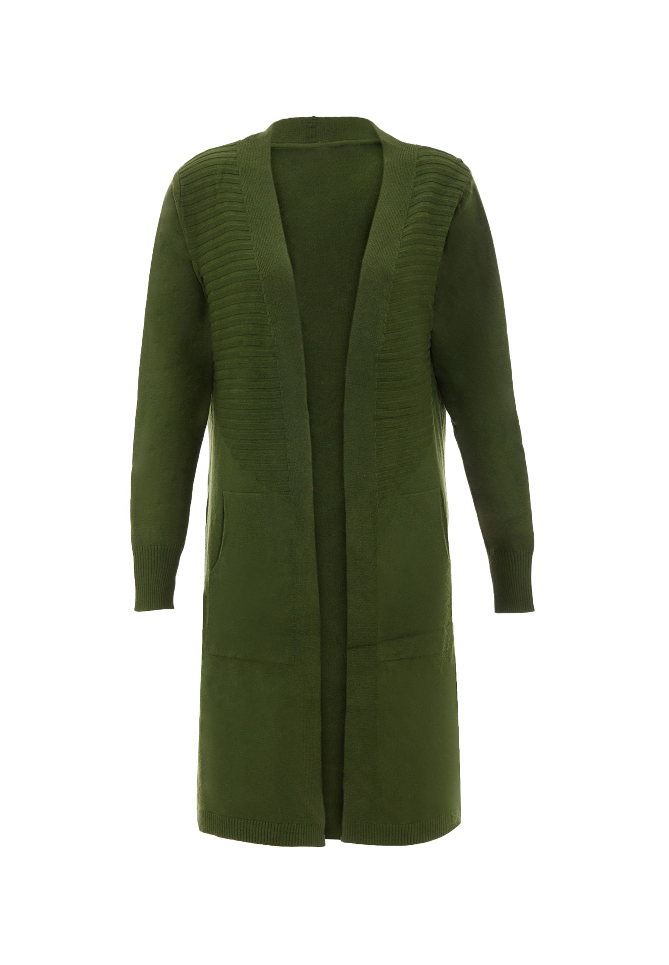 idem - Casaco de malha em verde: frente