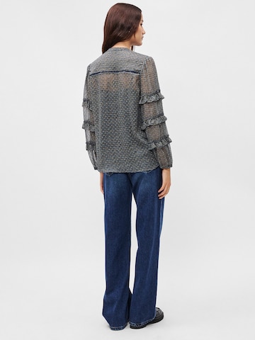 Pepe Jeans Blouse 'AMBER' in Blauw