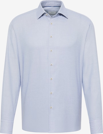 ETERNA Regular fit Business Shirt in Blue: front