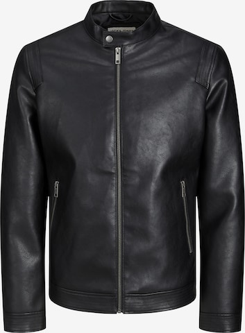 JACK & JONES Jacke 'Rocky' in Schwarz: predná strana