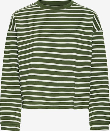 ICHI - Sudadera 'BASMA' en verde: frente