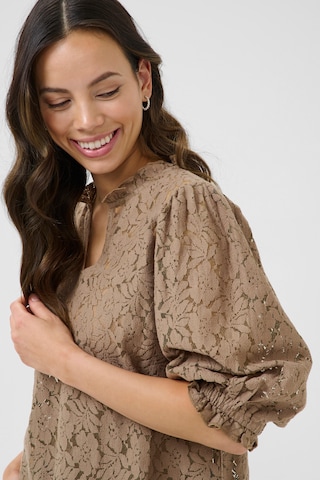Cream - Blusa 'Kaspis' en beige