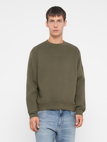 JACK & JONES Μπλούζα φούτερ 'JCOPOINT' σε πράσινο: μπροστά