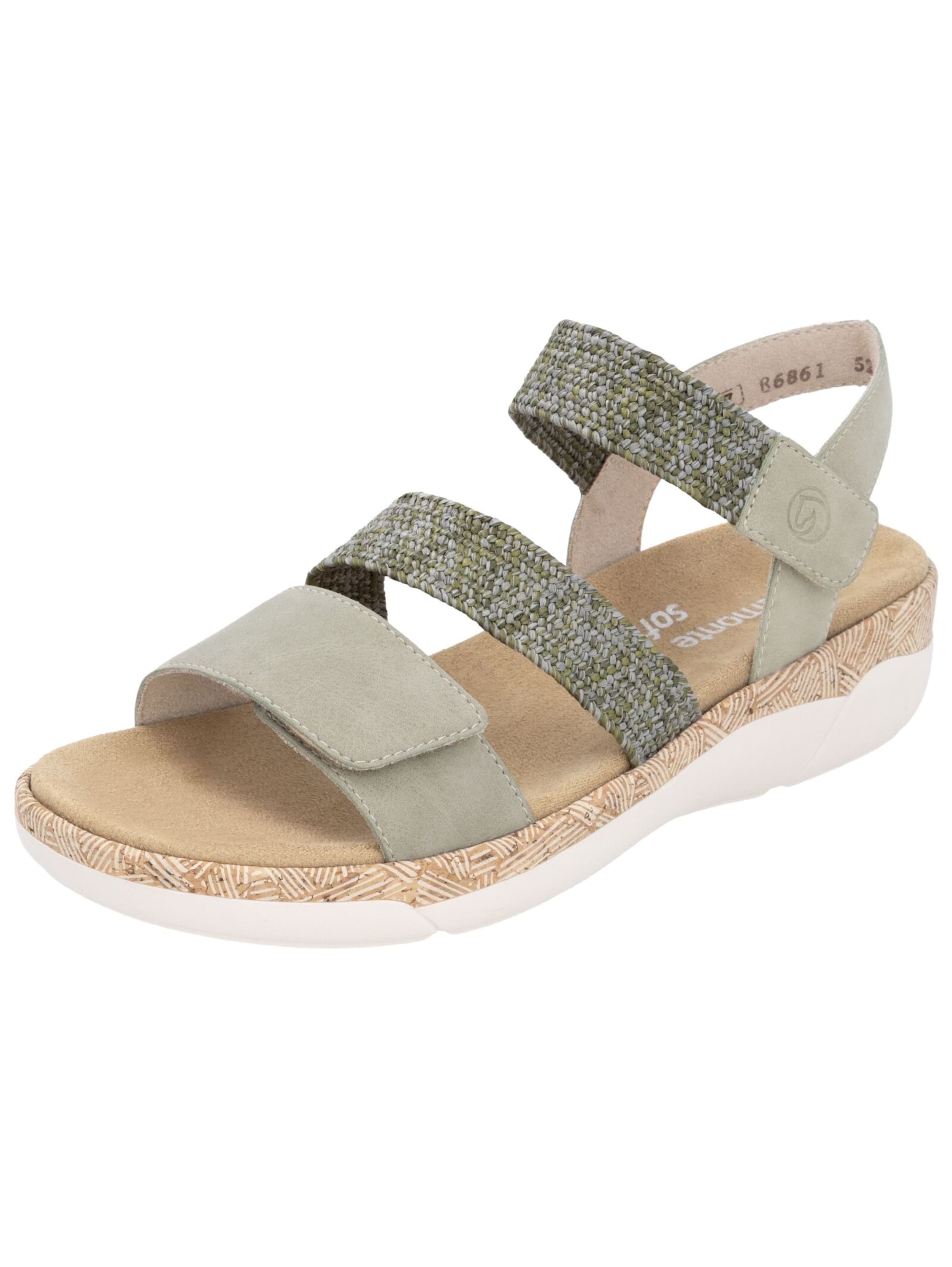 Sandalo REMONTE di colore oliva / verde pastello, Visualizzazione prodotti