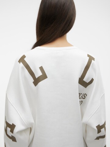 VERO MODA Sweatshirt 'Maly' in Weiß
