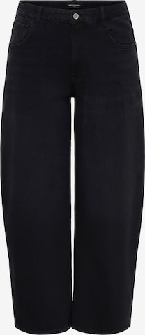 ONLY Carmakoma Barrel Jeans 'CARSNOW' in Schwarz: Vorderseite