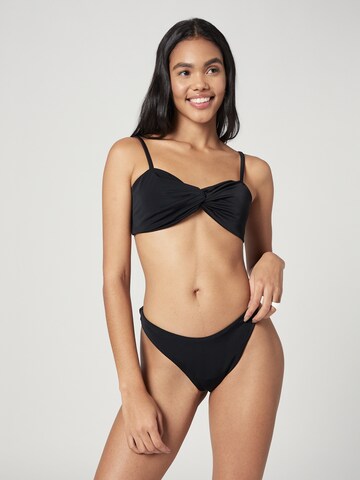 A LOT LESS Bandeau Bikini felső 'Felice' - fekete