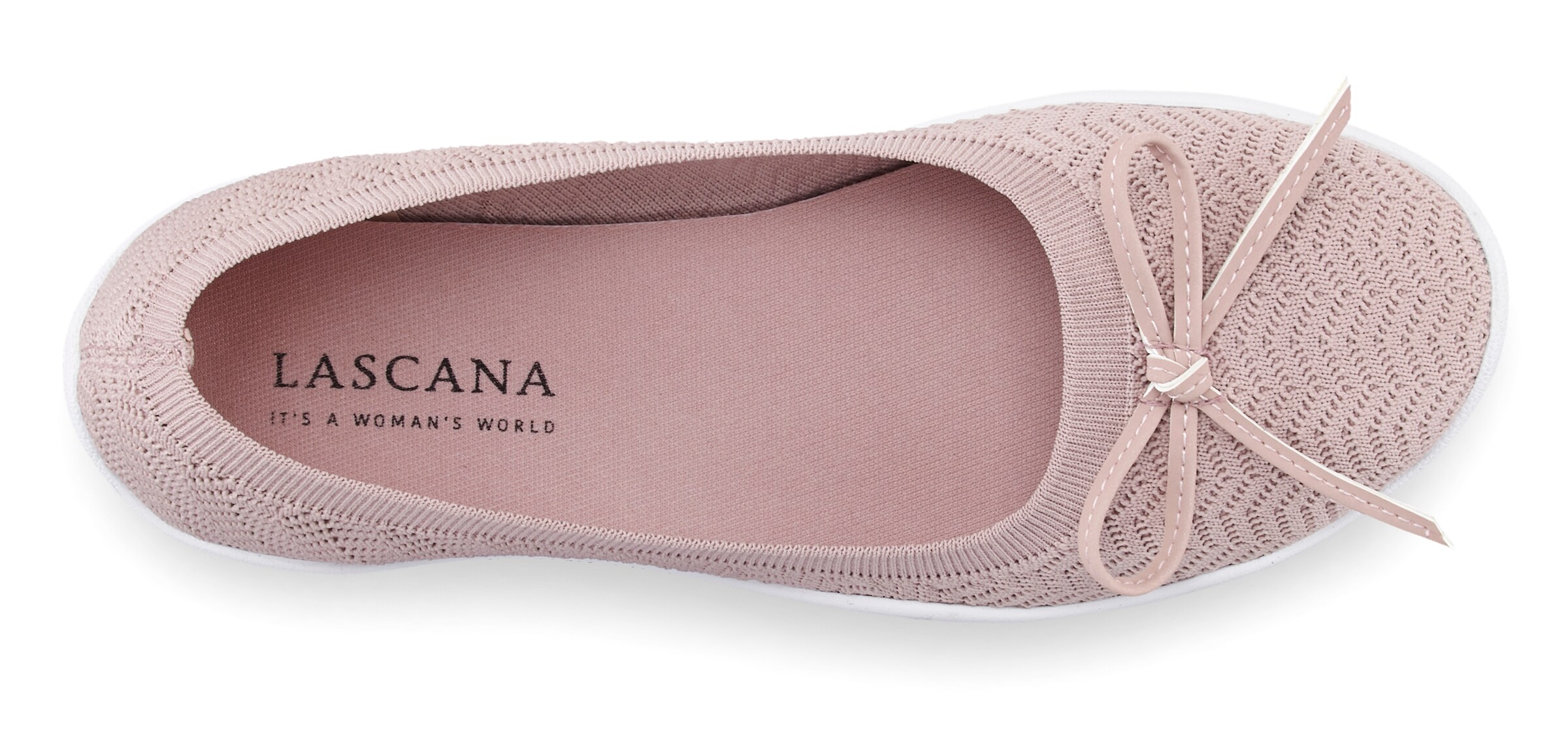 LASCANA Ballerina i rosa