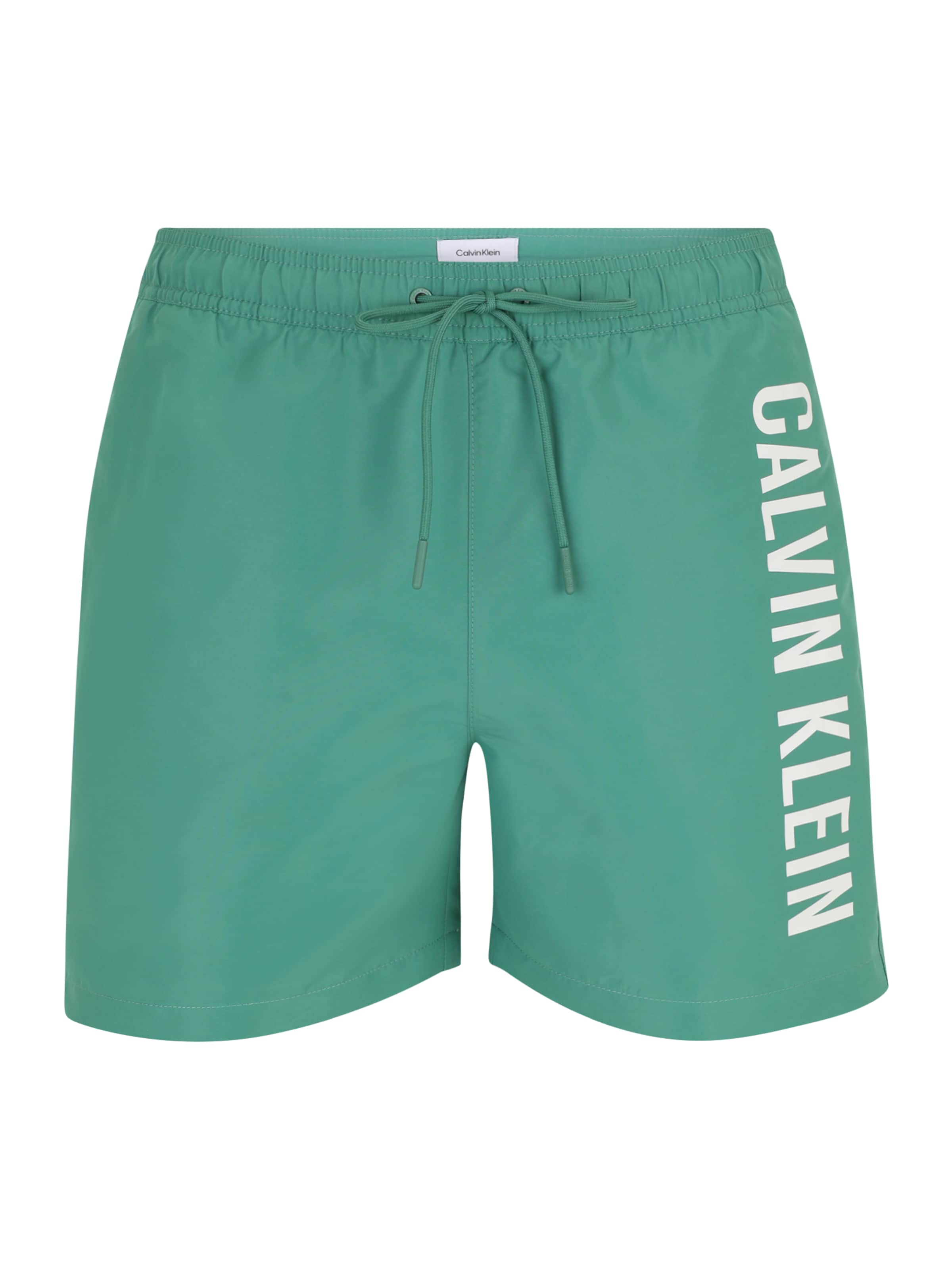 Calvin Klein Swimwear Плавательные шорты в Зеленый / Белый, Обзор товара