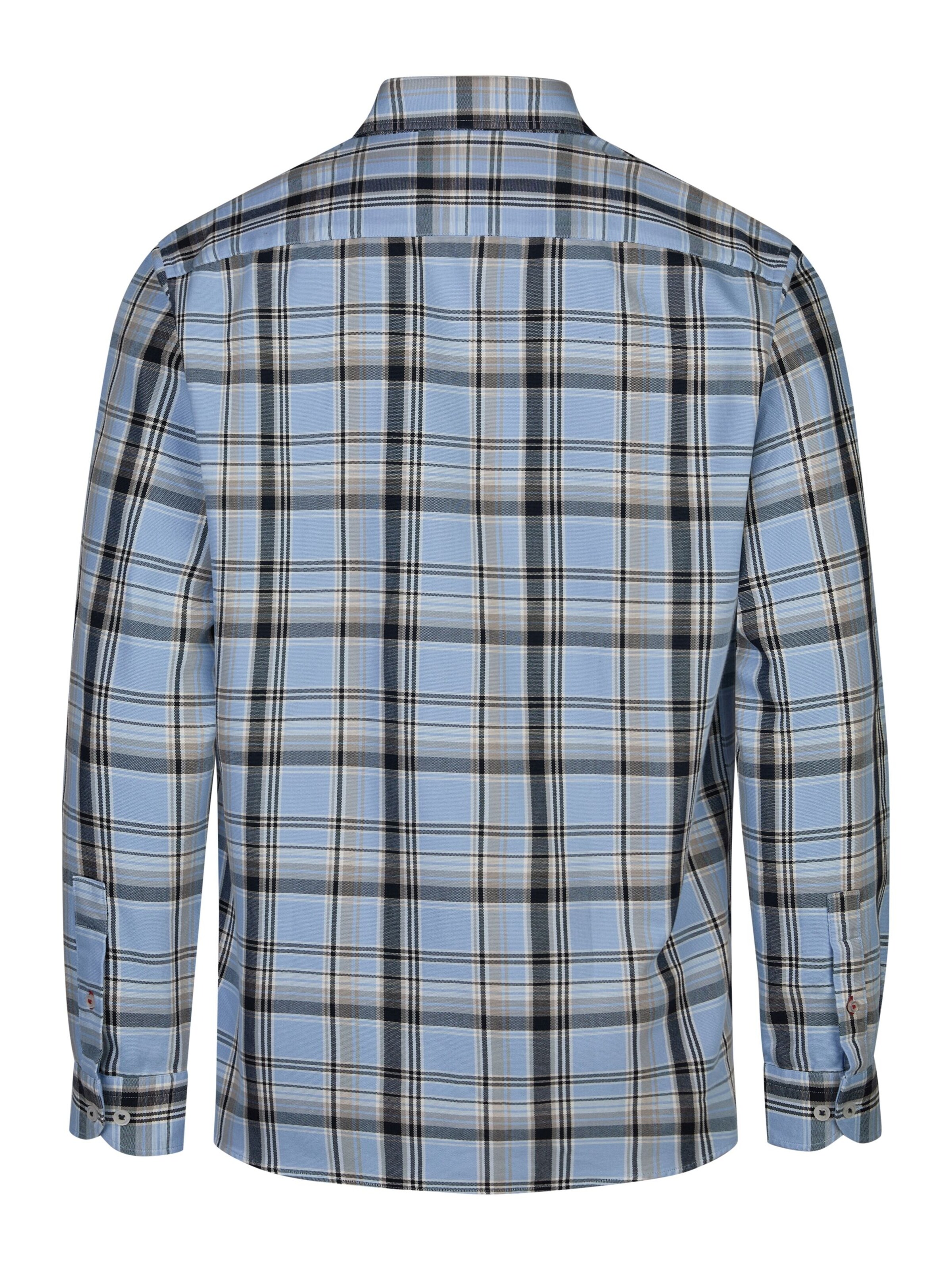 HECHTER PARIS Regular fit Overhemd in Blauw