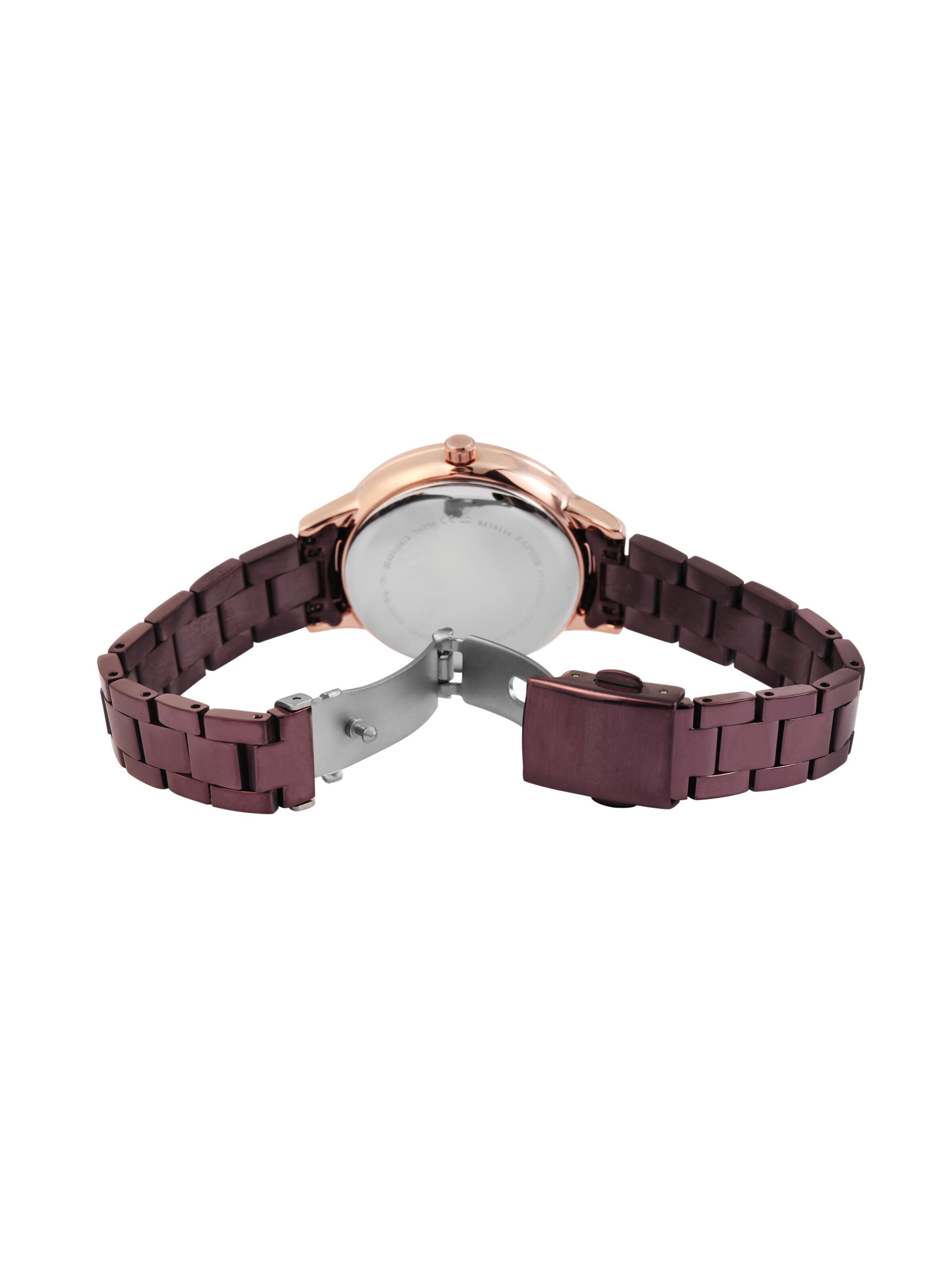 Raptor Analog Watch 'Flake, Strass' in Purple