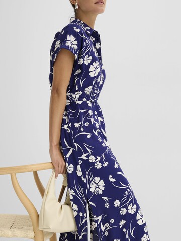 bonprix Blousejurk in Blauw