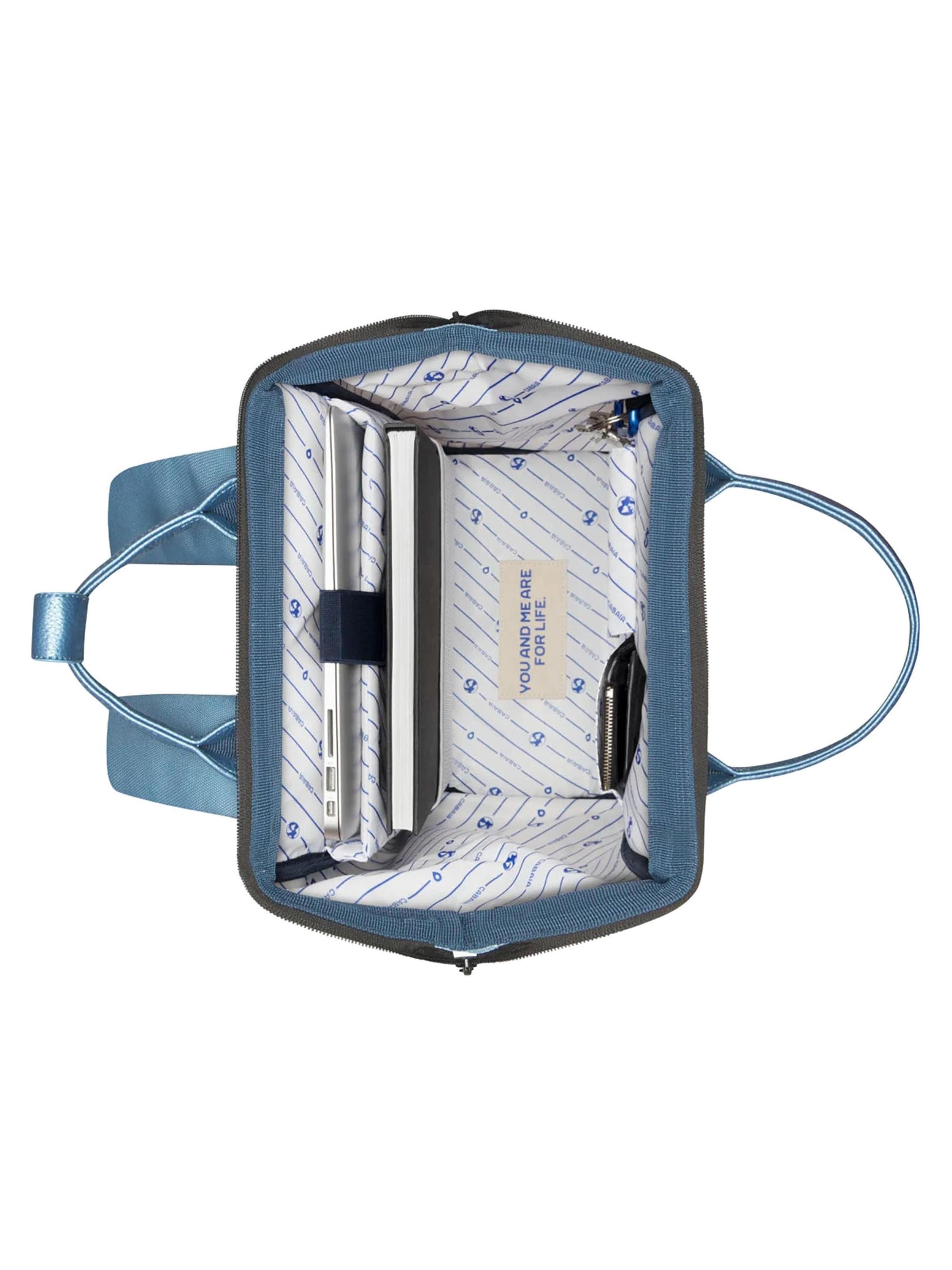 Cabaia Rucksack 'Bourgas M' in Blau