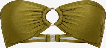 LSCN by LASCANA Бандо Верх бикини в Зеленый: спереди