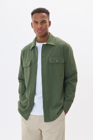 Matinique Between-Season Jacket 'Damo' in Green: front