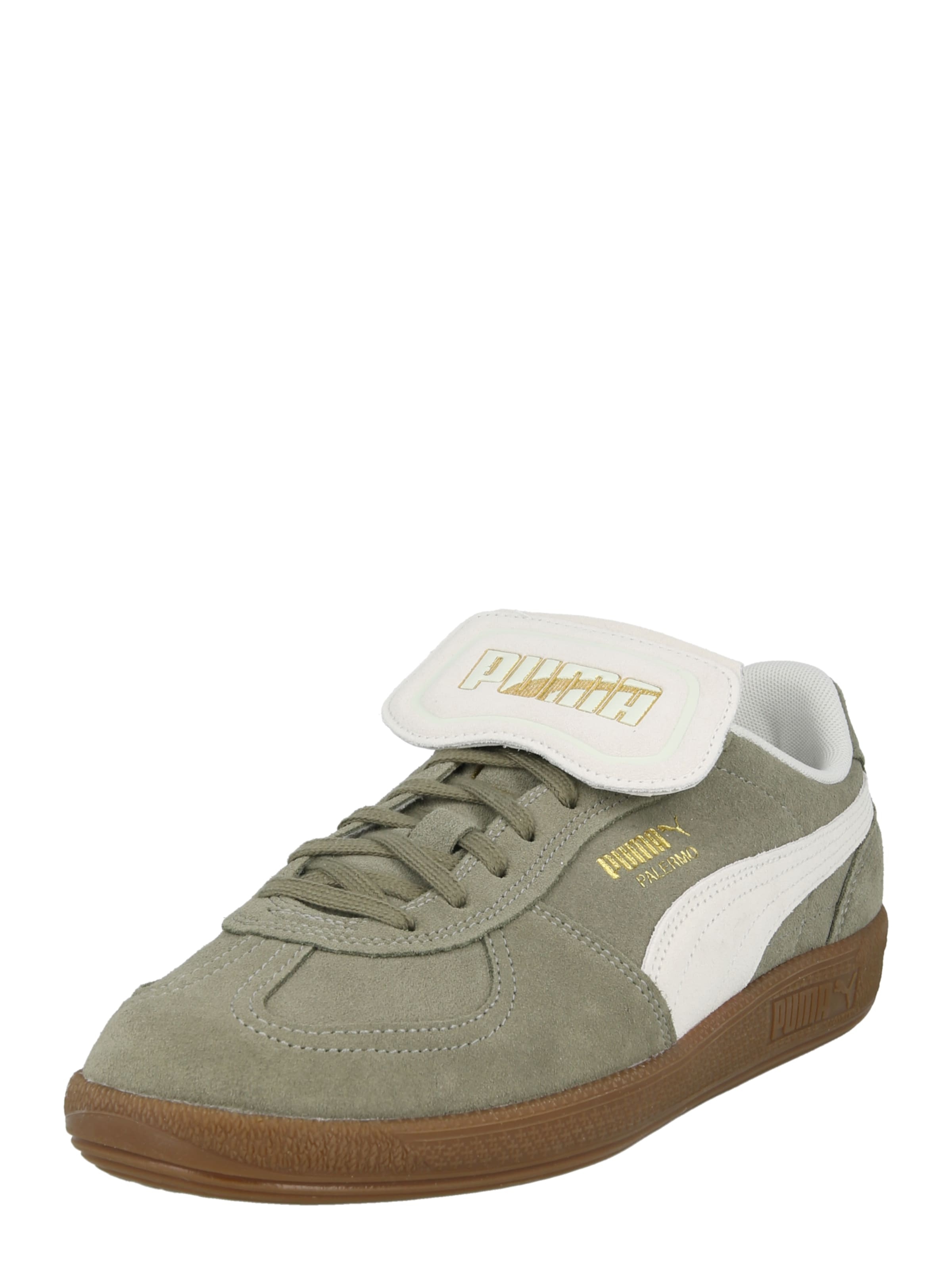 PUMA Madalad ketsid 'Palermo', värv roheline: eest vaates