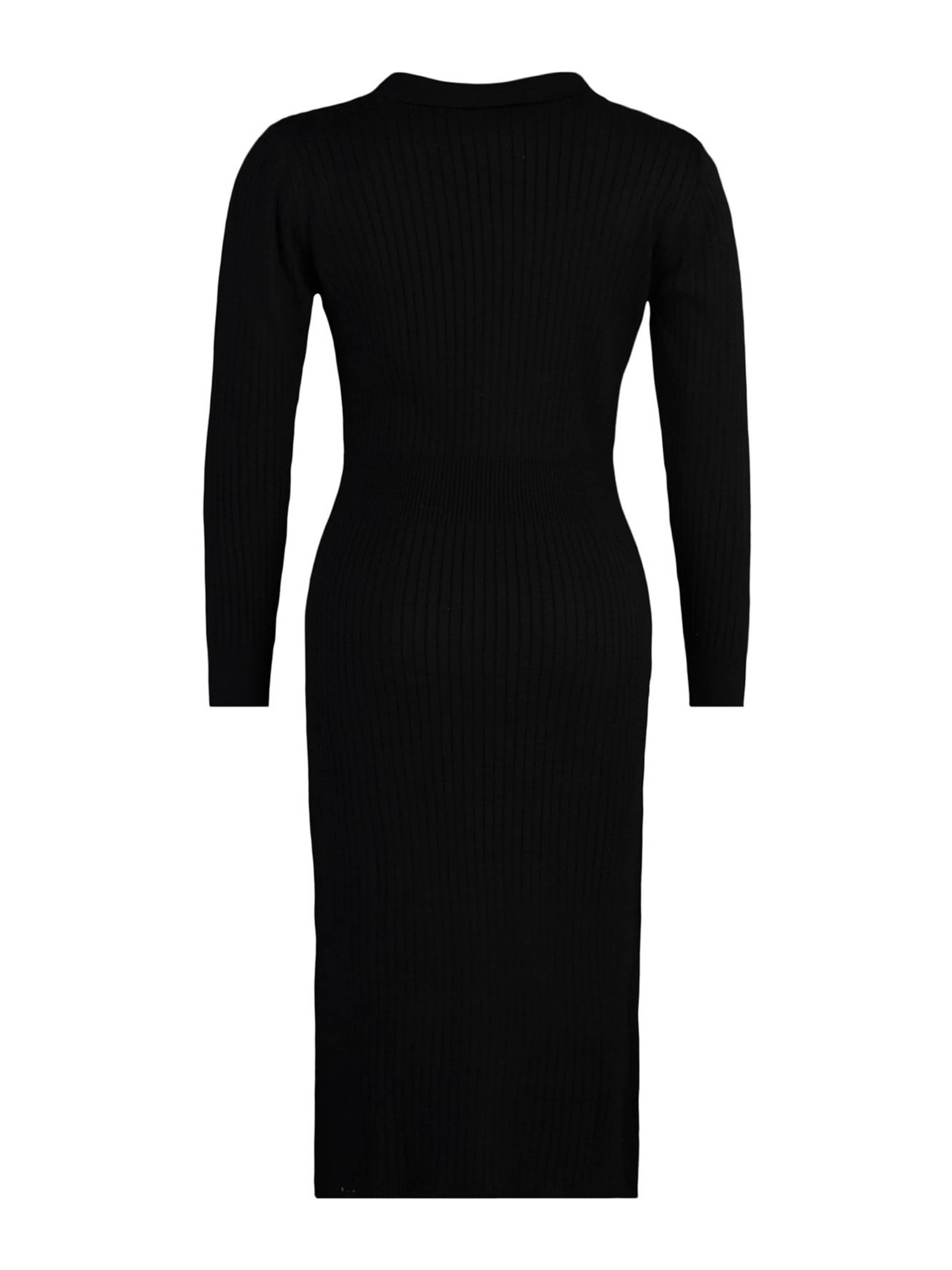 Trendyol Curve Gebreide jurk in Zwart