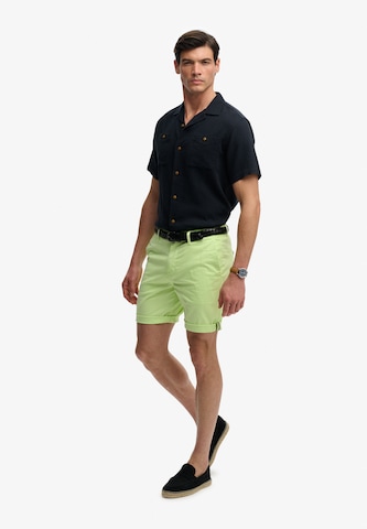 Regular Pantalon chino Superdry & Co en vert