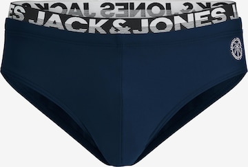 JACK & JONES Board Shorts 'IBIZA' in Blue: front