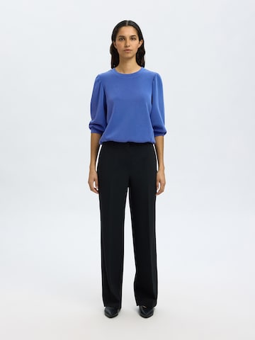 SELECTED Sweatshirt 'SLFTENNY' in Blauw