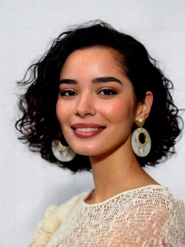 La Moda Me Ohrringe 'Sharon'‌‌‌‌‌‌ in Weiß