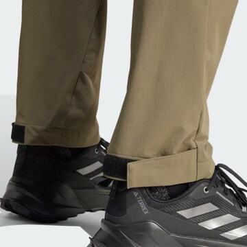 ADIDAS TERREX Regular Workout Pants 'Xperior' in Green