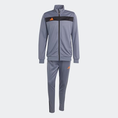 ADIDAS PERFORMANCE Tracksuit 'Tiro' in Basalt grey / Orange / Black, Item view