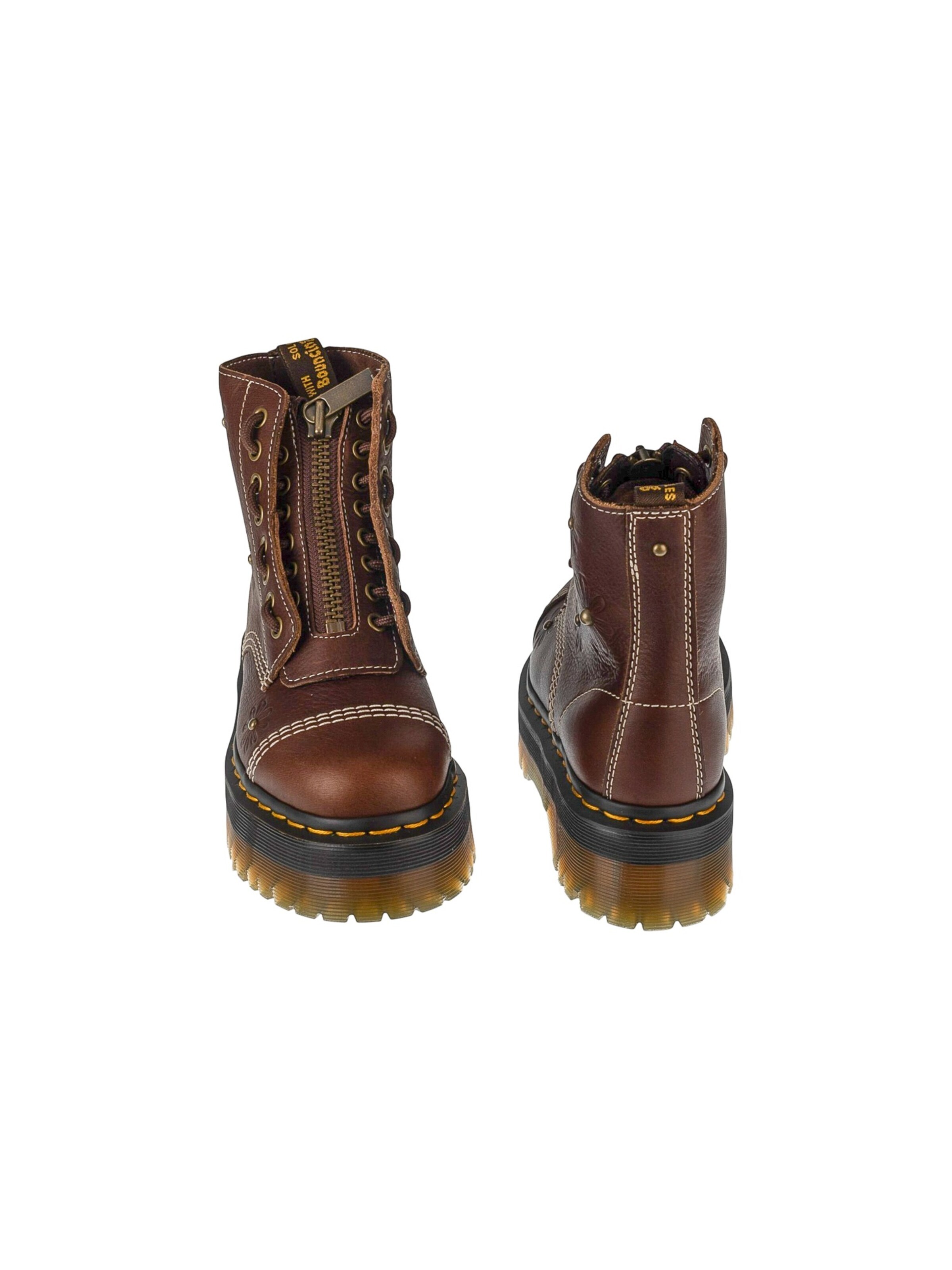Dr. Martens Ankle boots 'Sinclair Flower' in Brown