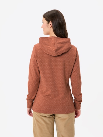 VAUDE Sports sweatshirt 'Tuenno' in Red