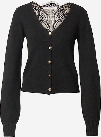 ABOUT YOU Kardigan 'Vanessa' – černá: přední strana