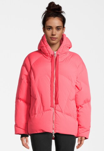 BLONDE No. 8 Winter Jacket 'Mia' in Orange: front