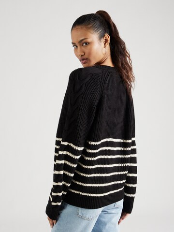 SISTERS POINT Pullover 'MIBA' in Schwarz