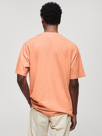MANGO MAN Koszulka 'CIRCO' w kolorze pomarańczowy