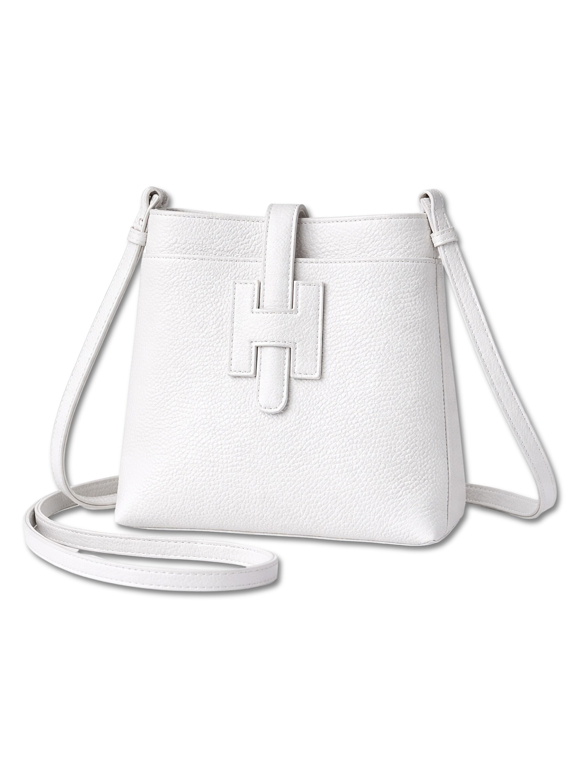 COLLEZIONE ALESSANDRO Crossbody Bag 'Holunder' in White