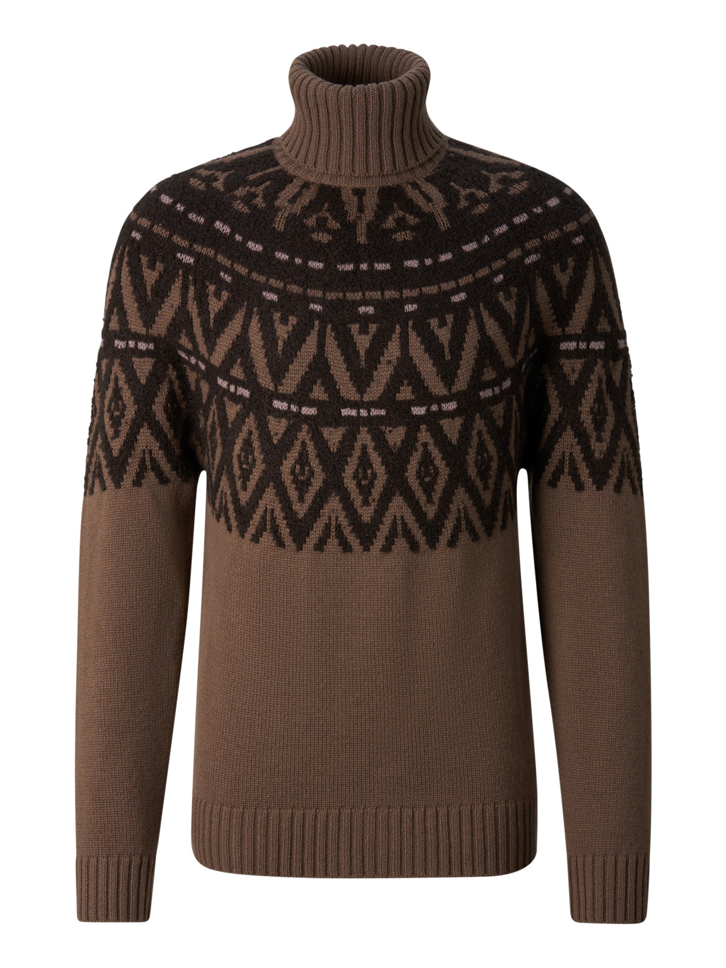 BOGNER Pullover 'Roxter' in Braun: Vorderseite