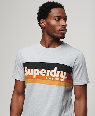 T-Shirt Superdry en bleu