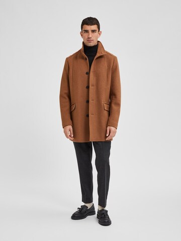 SELECTED HOMME Overgangsfrakk 'Morrison' i beige