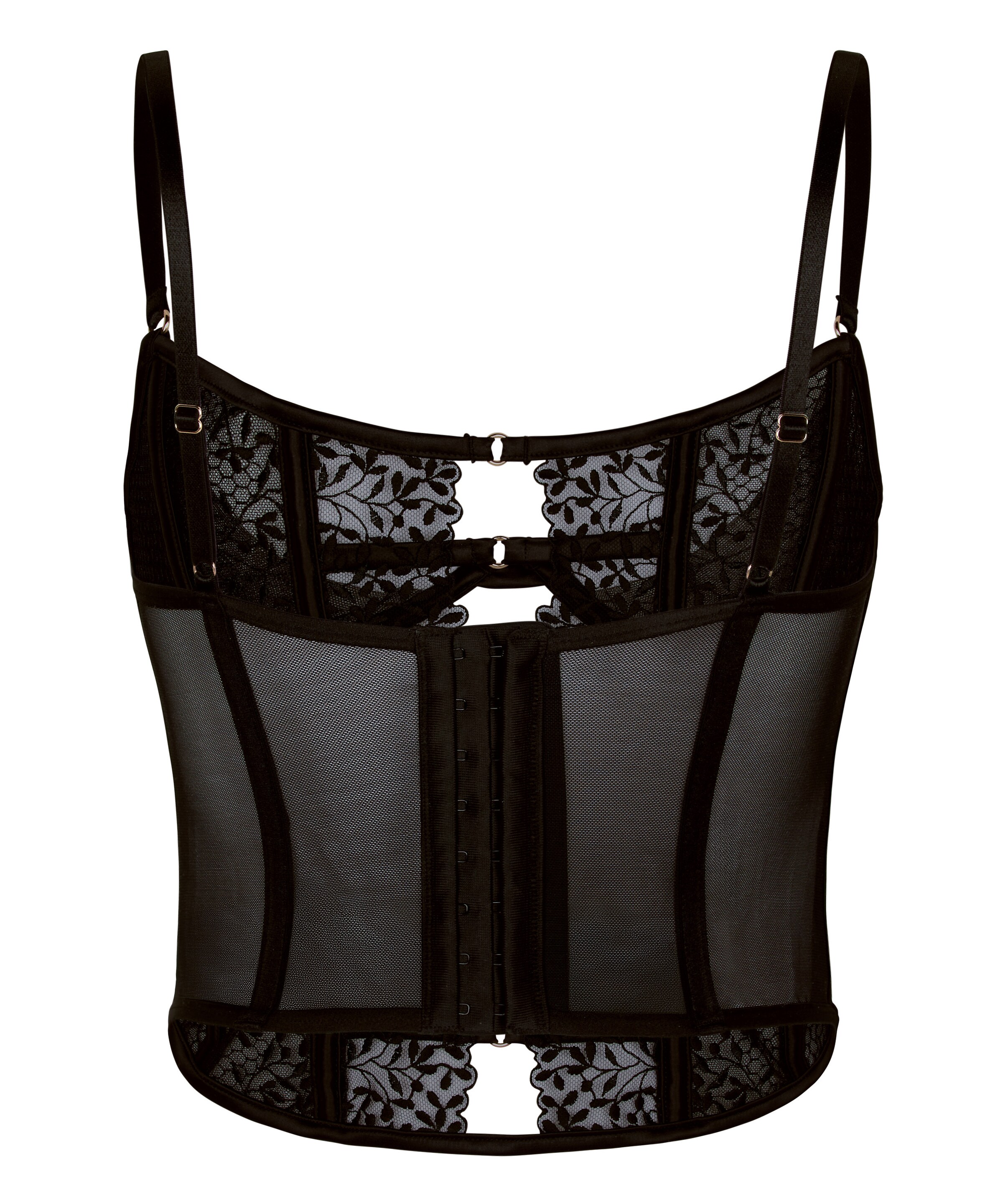Hunkemöller Corsage 'Kristina' in Black