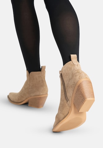 Salinyang Ankelstøvler i grøn