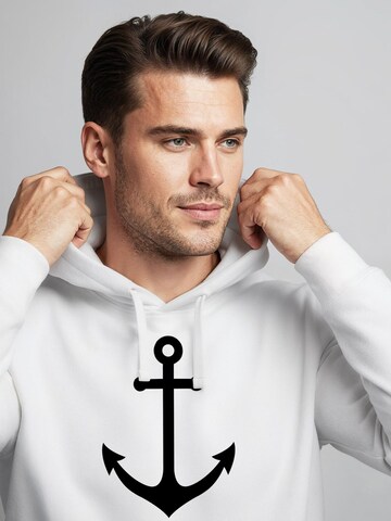 Neverless Sweatshirt 'Anker Neverless 2' in White